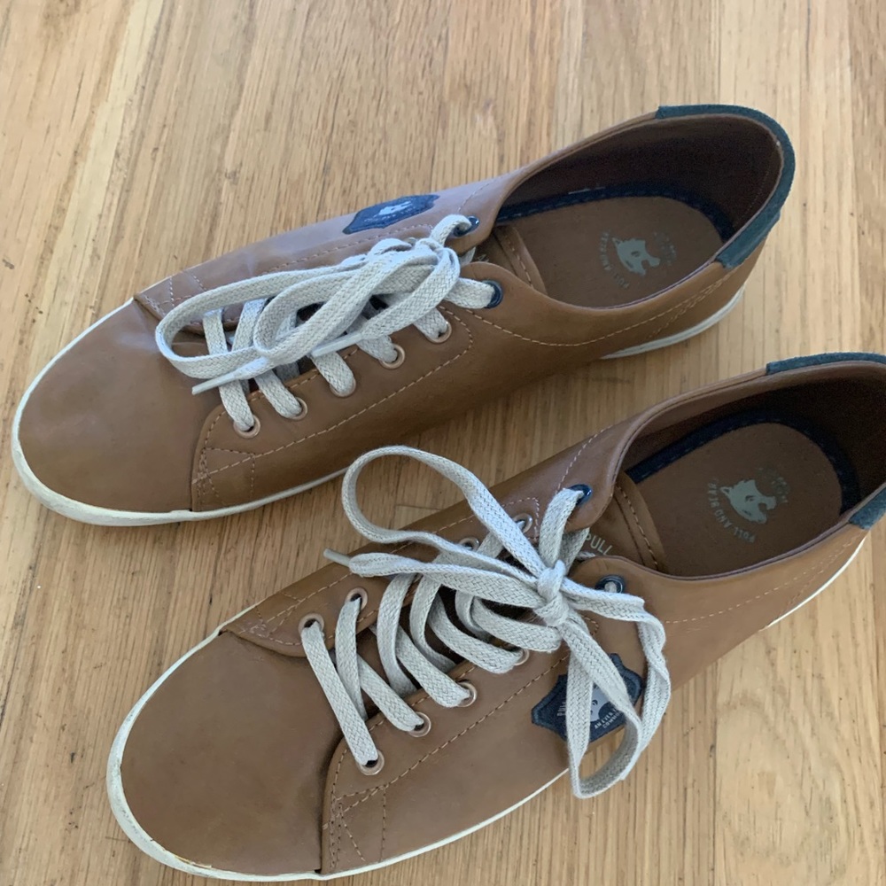 Brown Flat Shoes (Pull and Bear)